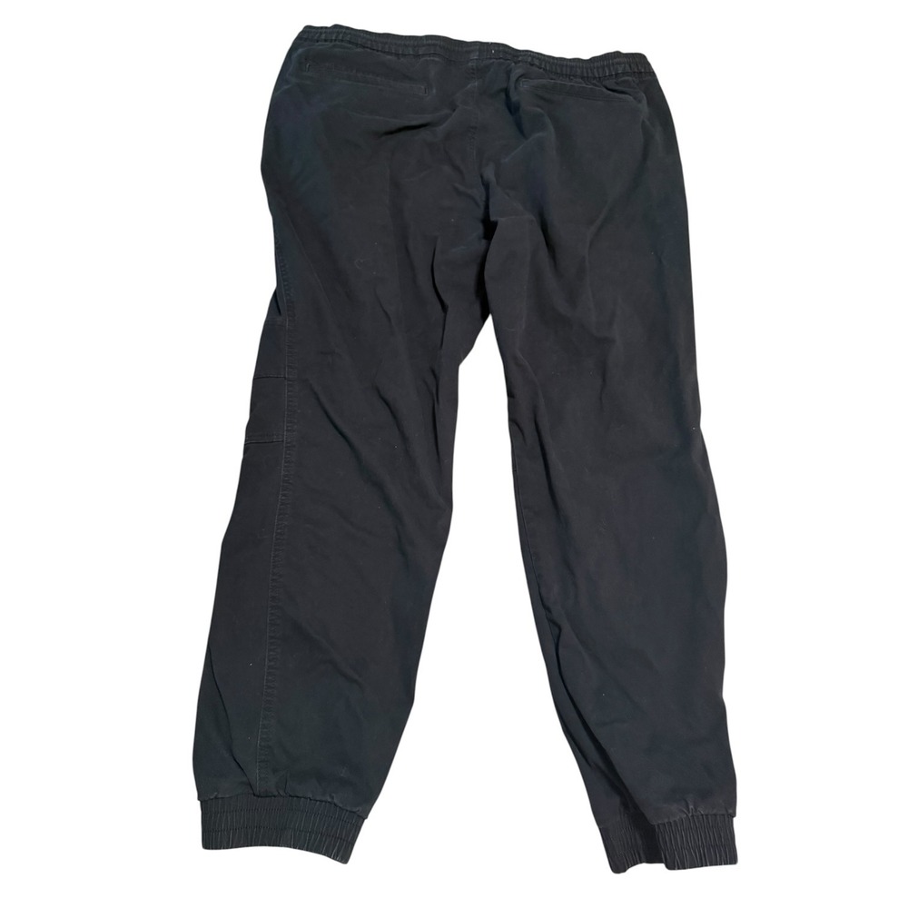 Sun + Stone Mens Black Jogger Pants Elastic Waist Drawstring Size XL‎ Utility